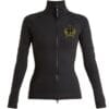 Aura-Sport Top - long sleeve t-shirt Full Zipper Sports T-shirts for-women