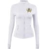 Aura-Sport Top - long sleeve t-shirt Full Zipper Sports T-shirts for-womena
