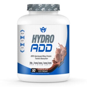 Muscle Add Hydro Add 100% Hydrolyzed Whey Protein Fastest Absorption, 50 Servings