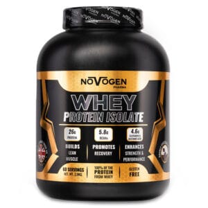 Novogen Pharma Whey Isolate-60Serv.-2Kg-Double Chocolate