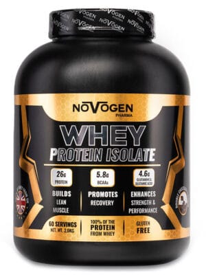 Novogen Pharma Whey Isolate-60Serv.-2Kg-Double Chocolate