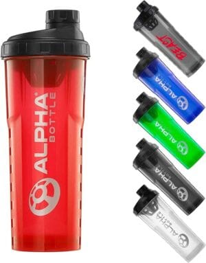 Alpha Designs Sports Bottle Red 1 Liter